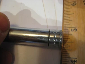 Vintage Wrench Socket 1/4" Drive S-K 41912 3/8 USA 6 pt Tall - Picture 1 of 6