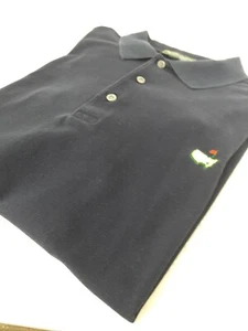 Masters Collection men's XL navy blue pima cotton Masters Logo polo - Picture 1 of 8