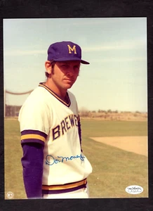 Don Money Signed 8 x 10 Photo JSA sticker Milwaukee Brewers SHIPPING IS FREE - Picture 1 of 1
