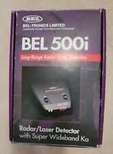 Bel 500i Long-range Radar - Laser Detector - includes Detector Box cord & Manual