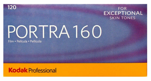 Kodak PORTRA 160 Color Negative Film - 120/5 pack