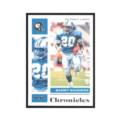2020 Panini Chronicles Barry Sanders Lions #33 - Image 1 of 3