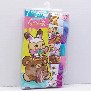 Girls Handcraft Smooshy Mushy 7 Pack Classic Hipsters Panties Underwear Size 4 - Picture 1 of 2