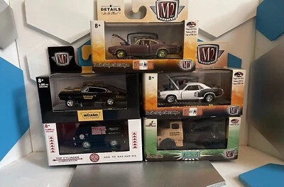 M2 Machines (5 Car Dodge Lot) 70 Superbee, 66 Charger, 71 Cuda, 64 A100, 57 COE - Image 1 of 4