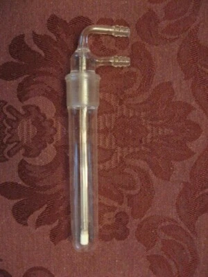 Glass Cold Finger Condenser 19/22 Drip Tip Joint Length Below Joint 100mm - Image 1 of 2