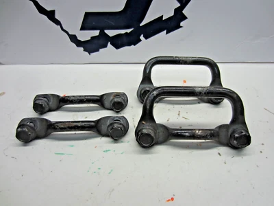 03 04 05 06 07 Hummer H2 SUV Soportes de asiento trasero tercera fila negro de fábrica OEM Foto 1 de 4