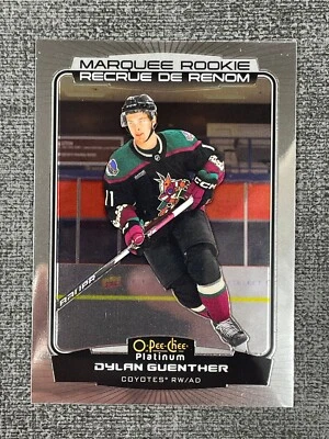 Dylan Guenther 2022-23 O-Pee-Chee OPC Platinum Marquee Rookie #298 RC Coyotes - Image 1 of 2