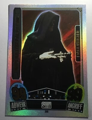 Force Attax Star Wars Imperator Palpatine Movie Serie 3 Force Meister #240 - Bild 1 von 2
