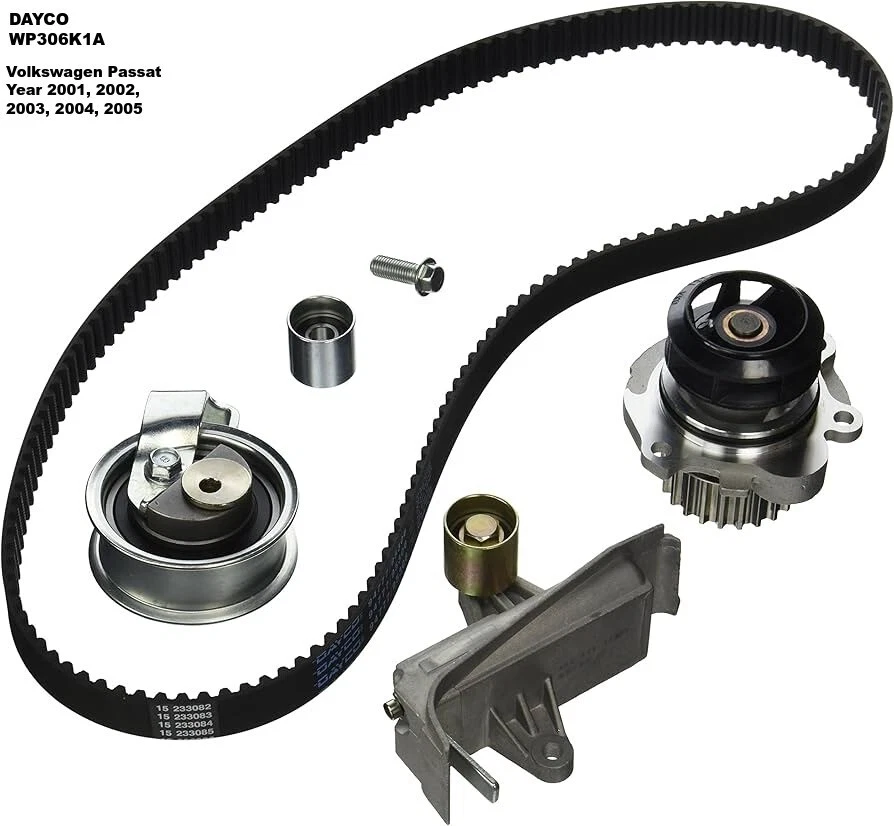 Kit de correa de distribución con bomba de agua Dayco WP306K1A 2001-2005 AWM Volkswagen Passat Foto 1 de 1