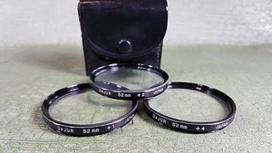 DeJur 52mm Close-up Lens Filter Set +1 +2 +4 - Picture 1 of 4