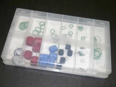 Kit de junta tórica y junta sistema de aire acondicionado para Porsche Cayman 2006-2008 29351YK 2007 Foto 1 de 2