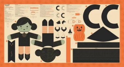 HOME SWEET HAUNT by STACEY IEST HU for Moda Cut and Sew Panel