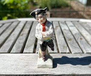 Antique 19thC Berlin KPM Porcelain Figurine of a Boy Ice Skating - Picture 1 of 18