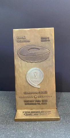 CAMERON VS BRAZIL MATCH# 48 date 2-12-2022, FIFA World Cup Qatar VIP Gift Cover
