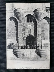 CPA 84 AVIGNON - Porte d'Entrée du Palais des Papes - Imagen 1 de 2