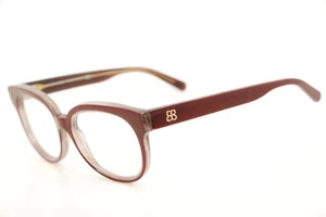 Nuevas Gafas Balenciaga Auténticas BAL 0137 D6X Borgoña-Púrpura 51mm Anteojos RX - Imagen 1 de 7