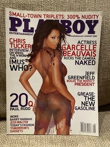 Playboy Magazine August 2007 - Playmate Tamara Sky - Garcelle Beauvais - Picture 1 of 2