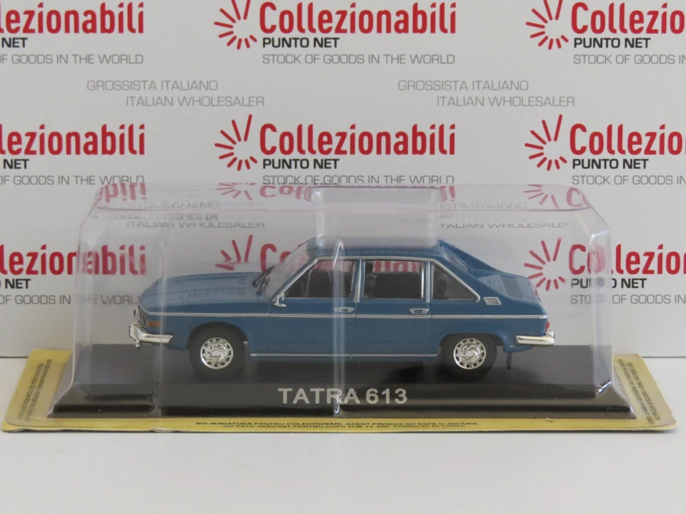 DIE-CAST CAR AUTO TATRA 613 - LEGENDARY CARS DE AGOSTINI 1:43 - Immagine 1 di 1