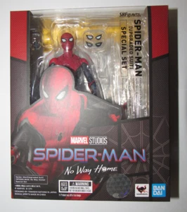 S.H. Figura Figuarts Spider-Man No Way Home Traje Actualizado Conjunto Especial - Imagen 1 de 3