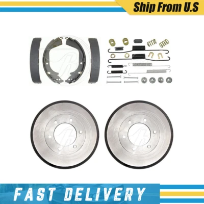 Kit de zapatas de freno y herrajes para tambores traseros para Chevrolet Colorado 2009-2012 Foto 1 de 4