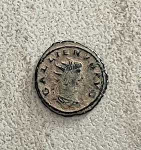 Gallienus. Bronze. Desert Patina. 100 % Genuine. - Picture 1 of 2