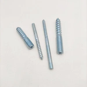 M6 M8 M10 Hanger Bolts Zinc Plated Steel Torx Drive Furniture Sofa Wood Screws - Picture 1 of 16