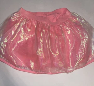 Nickelodeon Jojo Siwa Tutu Tule Skirt/ Skort Pink Gold/metallic Layered  Shorts - Picture 1 of 10