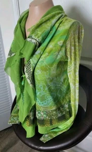 Fuzzi Italy Cardigan Top Green Size Xs Nwt - Picture 1 of 13