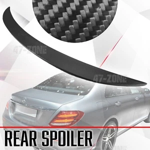 Real Carbon Fiber Rear Spoiler Wing For 17-21 Mercedes Benz E Class W213 Sedan - Bild 1 von 4