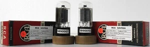 6AV5GA RCA Made in USA New in Original Box Qty 1 Match Pair 2 Pcs - Picture 1 of 10