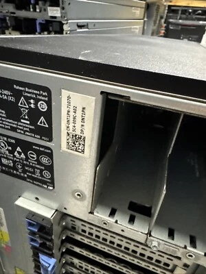 Dell Poweredge T430 8 LFF Server Chassis tower conversion empty fan shroud pdu - Image 1 of 4