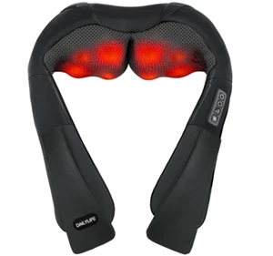 DailyLife Shiatsu Back Neck & Shoulder Massager + Heat Deep Tissue 3D Kneading - Picture 1 of 6