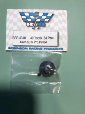 Engranaje de piñón de aluminio Ribinson Racing 64 pasos 40 dientes Foto 1 de 4
