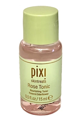 Pixi Skintreats Rose Tonic Rose & Elderflower Nourishing Toner .5oz/15mL Travel - Image 1 of 4