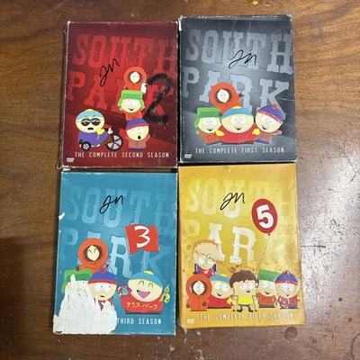 South Park Complete Season 3 Disc Sets: Season 1, 2, 3, 5 - Image 1 of 3