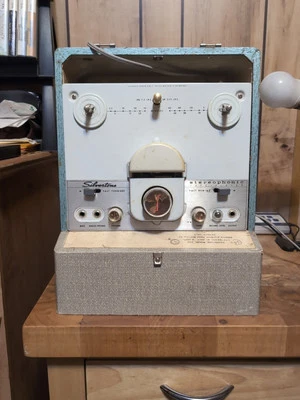 Piezas/Reparación Silvertone Modelo 232 Maleta Carrete Reproductor/Grabador Foto 1 de 4