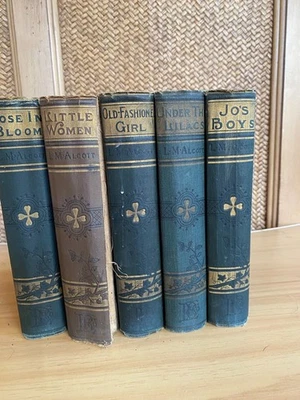 Louisa May Alcott Antique Book Lot 5 1911-1917 Foto 1 de 4