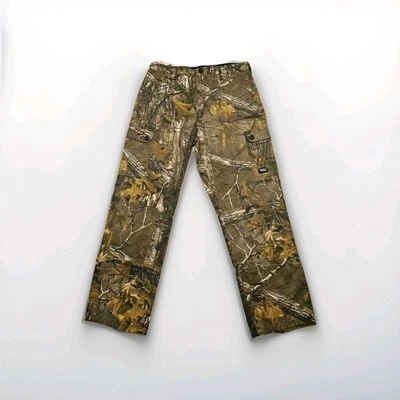 Walls Legend Cargo Realtree Camo Pants Medium Leg Tie Forest Hunting 34x30 EUC - Image 1 of 4