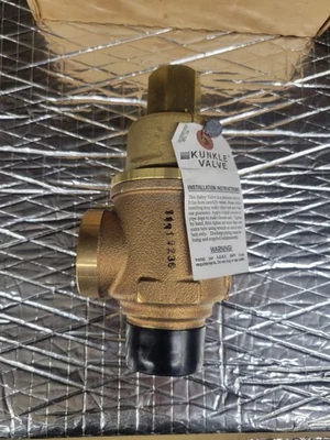 Kunkle Pressure Releif Valve 1.5" 300 Psig New - Image 1 of 3