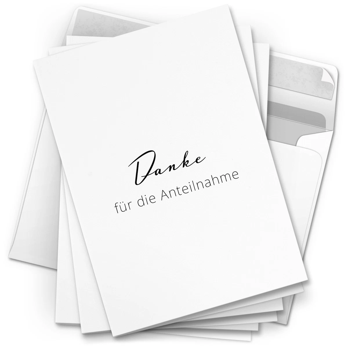 Hallmark Dankeskarten-Set – 40 Karten Mit Umschlägen, Silberfarbene Folie Auf Marineblau, 9,5 X 13,2 Cm