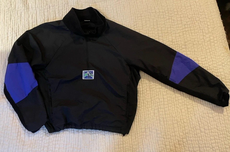 Jersey vintage años 80 cannondale ciclismo 3/4 cremallera bloque de color Foto 1 de 4