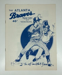 1976 Atlanta Braves Spring Training Program - Picture 1 of 6