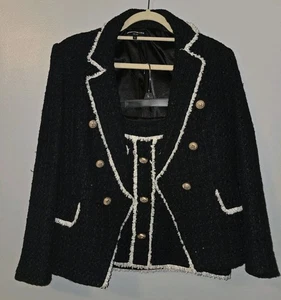Conjunto de 2 piezas para mujer Generation Love conjunto M mediano blazer y falda conjunto - Imagen 1 de 7