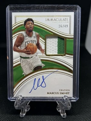 Marcus Smart 2022-23 Panini Immaculate Collection /49 Auto Celtics #IPA-MSM - Image 1 of 2