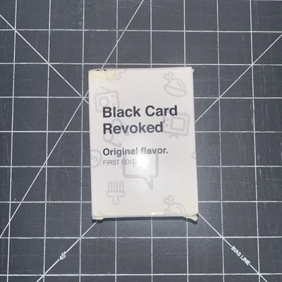 Black Card Revoked Card Game – First Edition Original Flavor – New Open Box - Image 1 of 3