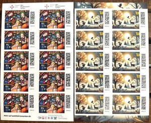 BRD NEU NOV. 2025 Mi. 3936-3937 MARKENSETS FB 151 WEIHNACHTEN + FB 152 WINTER !! - Bild 1 von 5