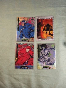 Lot 4 Karten 2023 Upper Deck Marvel Anime Vol. 2 Wolverine - Bild 1 von 3