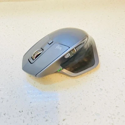 Logitech MX Master 2S Wireless Bluetooth Gaming Computer Mouse Black Grey TESTED - Image 1 of 4