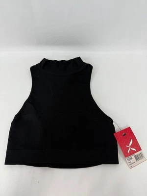 Top corto acanalado sin costuras Capezio The Dancemaker para mujer ropa de baile nuevo con etiquetas mediano/L Foto 1 de 4