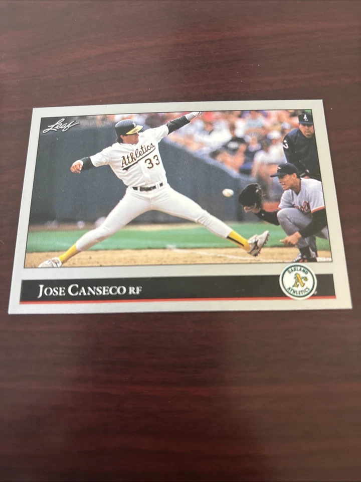 1992 Leaf Jose Canseco #267 Oakland Athletics - Image 1 of 1